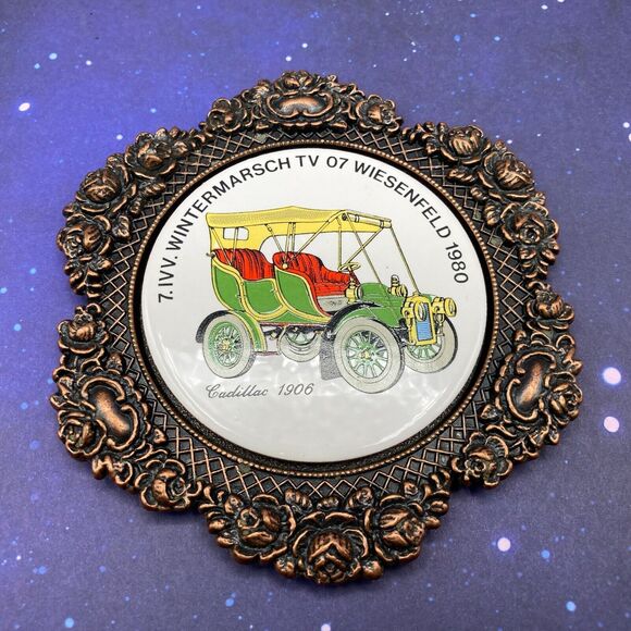 WIESENFELD WINTERMARSCH TV 07 1980 - Cadillac 1906 - Coaster RARE - Picture 2 of 4